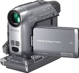 Sony camcorder mini dv DCR-HC42 zilver