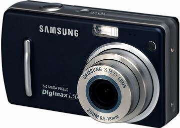 Samsung Digimax L50 blauw