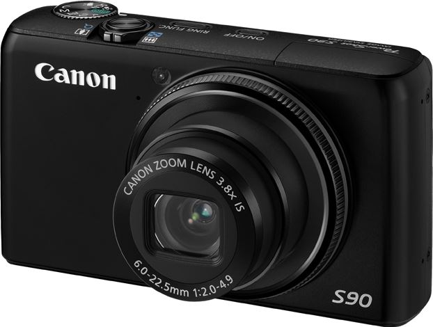 Canon PowerShot S90 zwart