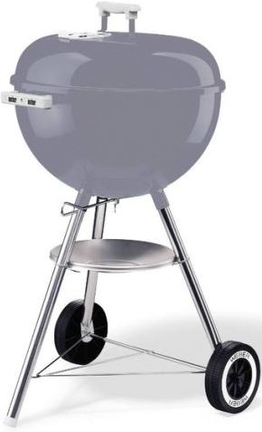 Weber 47 One-Touch Silver houtskool barbecue / grijs / metaal / rond
