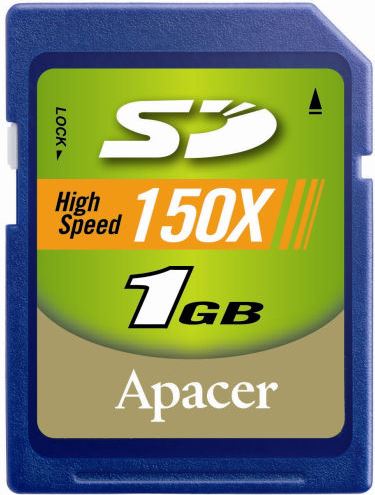 Apacer Secure Digital 150x (1 GB)