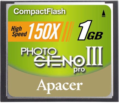 Apacer CompactFlash Photo Steno Pro III 150x (1 GB)