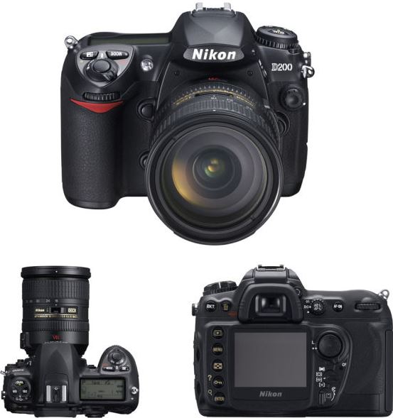 Nikon D200 + AF-S DX 18-70 mm f/3.5-4.5G IF-ED zwart