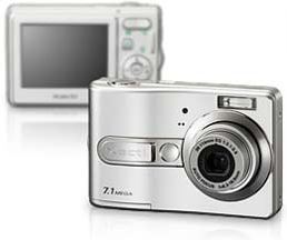 Sanyo 7.1 Megapixel Digital Camera zilver