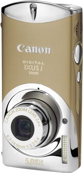 Canon Digital IXUS Digital IXUS i zoom, Gold geel, goud