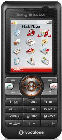 Sony Ericsson V630i zwart
