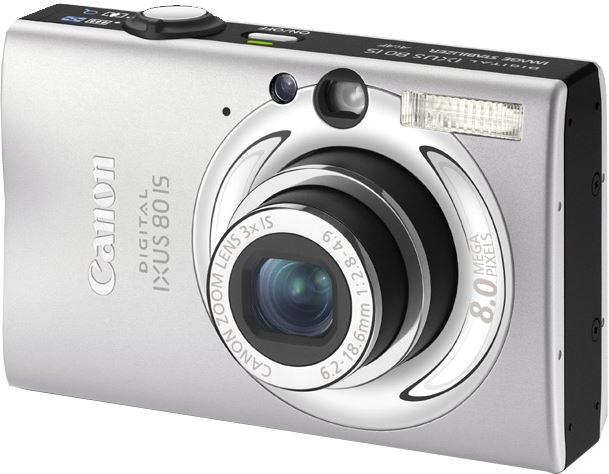Canon Digital IXUS Digital IXUS 80 IS zilver