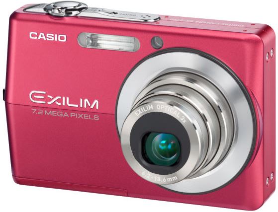 Casio EXILIM Zoom EX-Z700 rood