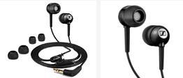 Sennheiser CX 300 black Extremely small and lightweight