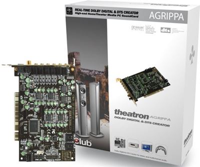 club 3d theatron agrippa dts 7.1 drivers