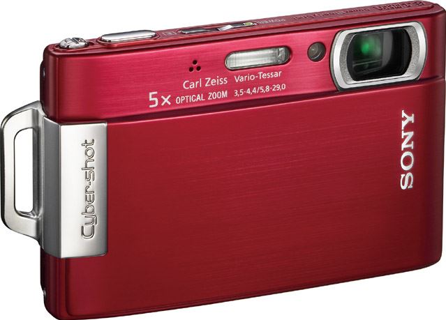 Sony DSC-T200 rood