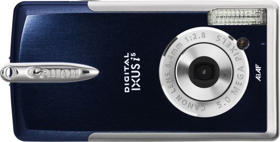 Canon Digital IXUS i5 blauw