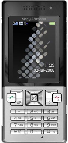 Sony Ericsson T700 zilver