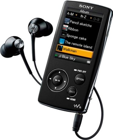 Sony NWZA816B - 4GB Video MP3 Player, Black