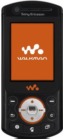 Sony Ericsson W900i zwart, wit