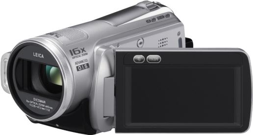 Panasonic HDC-SD20 HD Camcorder, Silver zilver