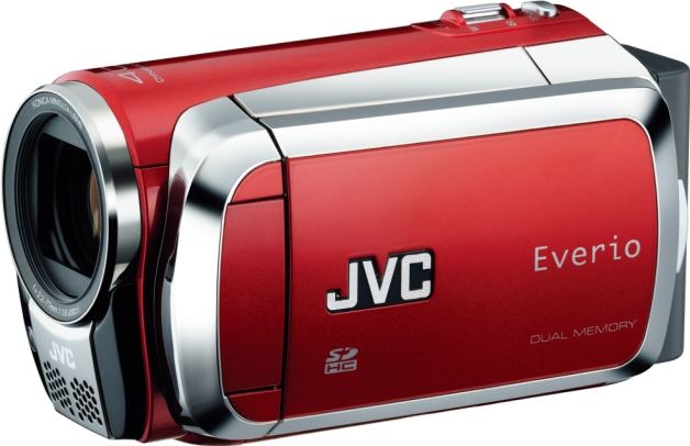 JVC GZ-MS120 rood