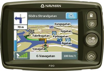 Navman F20 GPS navigator European maps | Specificaties | Archief | Kieskeurig.nl