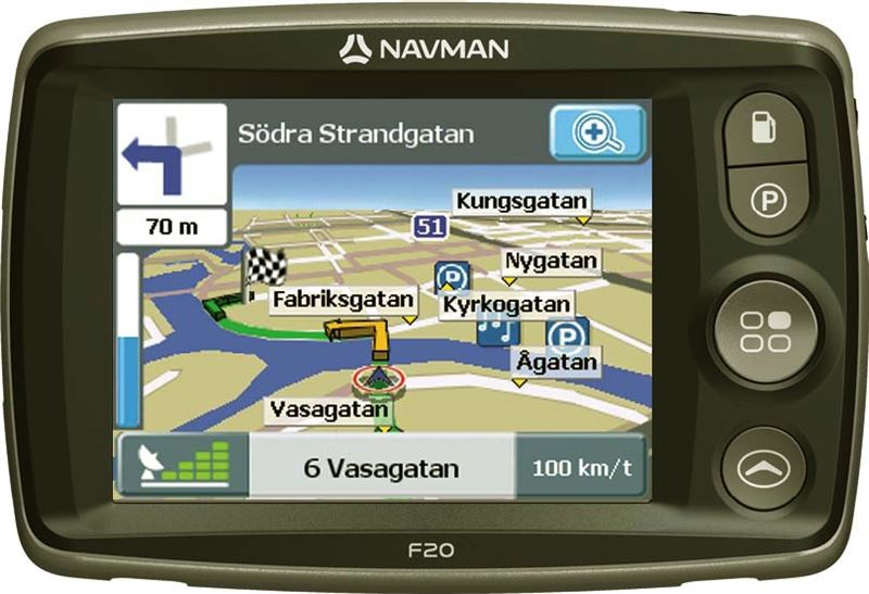 Navman F20 GPS navigator + European maps