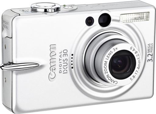 Canon Digital IXUS 30 zilver