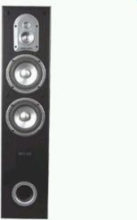 Raveland X 2508-II vloerspeaker / zwart, bruin, zilver