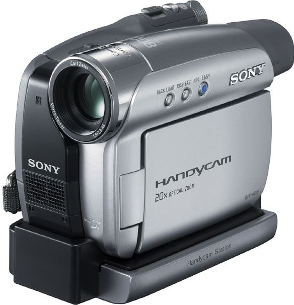 Sony DCR-HC35 zilver, zwart