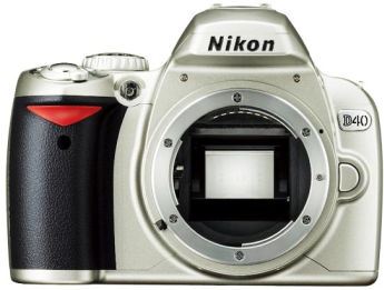 Nikon D40 Body zilver