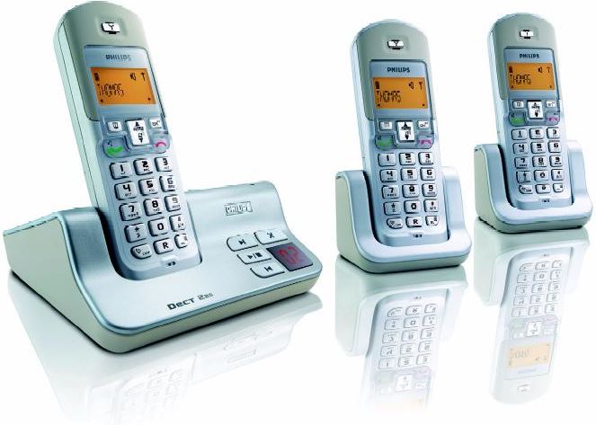 Philips Cordless phone answer machine DECT 2253S
