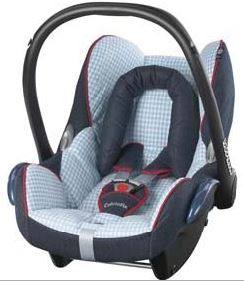 Maxi-Cosi CabrioFix wit, blauw