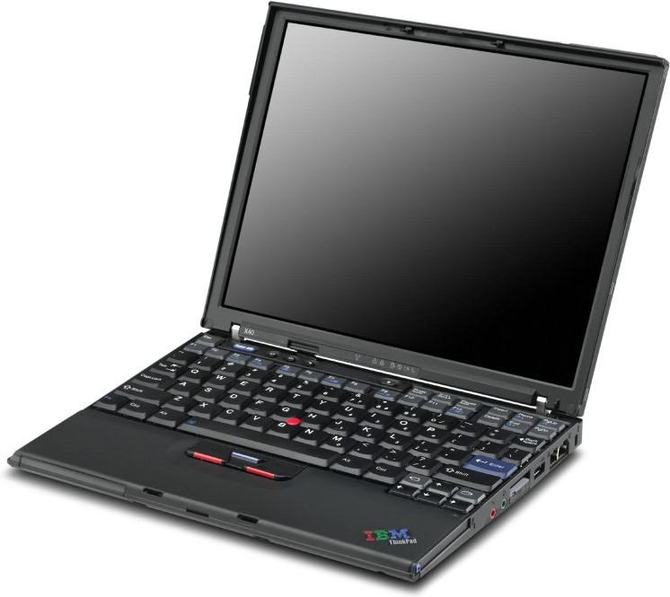 Lenovo ThinkPad X40 (PM1200/512MB/40GB)