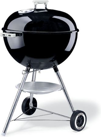 Weber 57 One-Touch Silver houtskool barbecue / zwart / metaal / rond