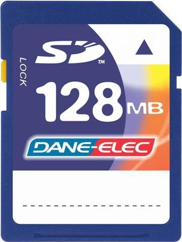 Dane-Elec SecureDigital Card 128Mb