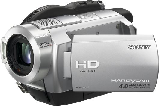 Sony HDR-UX3 zilver