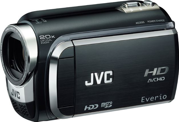 JVC GZ-HD320 zwart