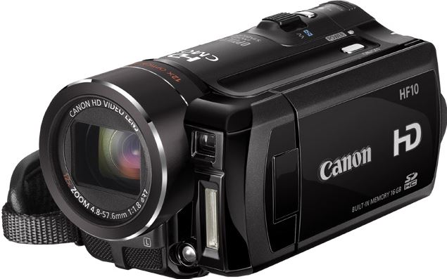 Canon HF10 zwart