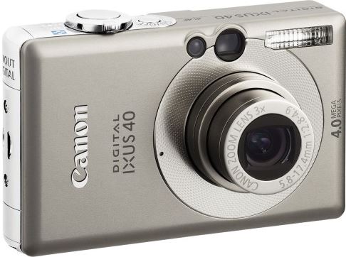 Canon Digital IXUS 40 grijs