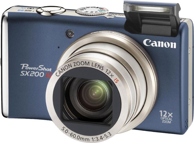 Canon Powershot SX200 IS blauw