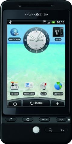 T-Mobile G2 Touch zwart