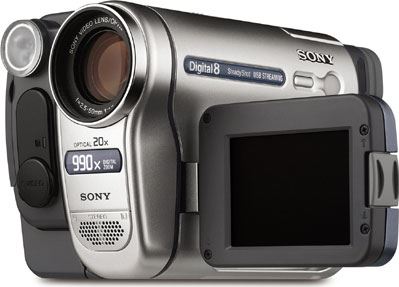 Sony DCR-TRV255 zilver, zwart
