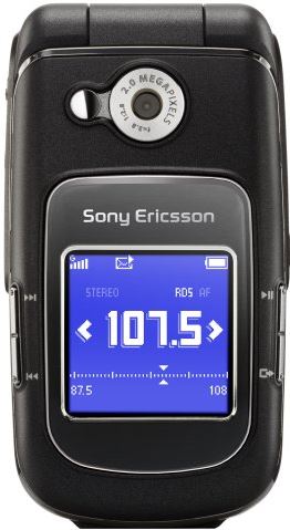 Sony Ericsson Z710i zwart, beige