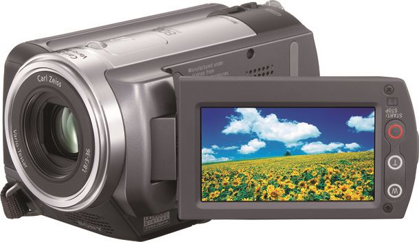 Sony HDD Handycam®, 30GB zilver