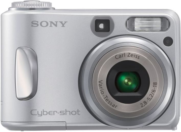 Sony Cyber-shot S DSC-S60 grijs