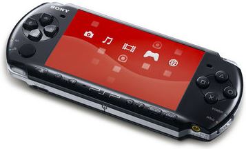 Sony PSP 3000 + USB-camera zwart