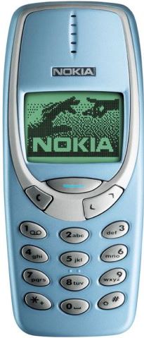 Nokia 3310 blauw