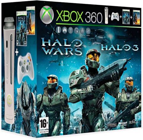 Microsoft Xbox 360 PRO 60GB / wit / bundle best of HALO