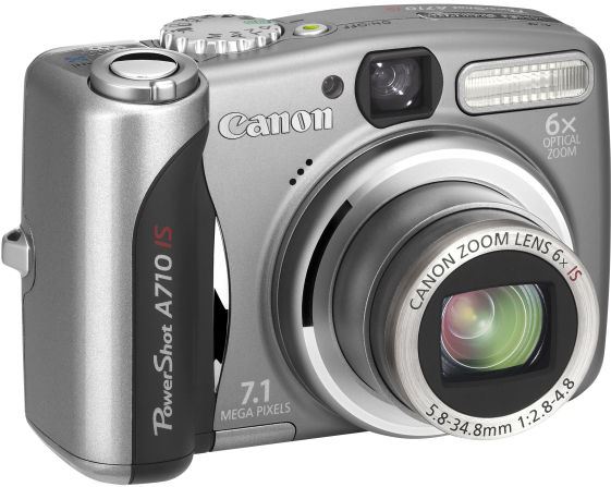 Canon PowerShot PowerShot A710 IS zilver