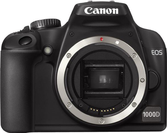 Canon EOS 1000D zwart