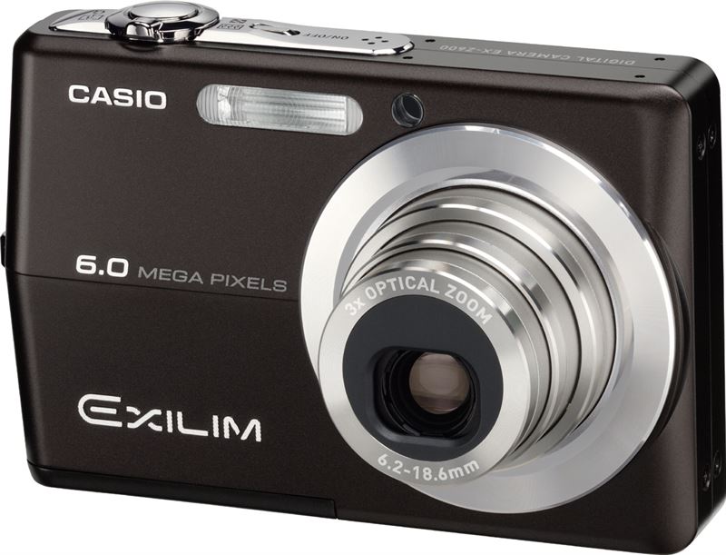 Casio Exilim Zoom EX-Z600 zwart