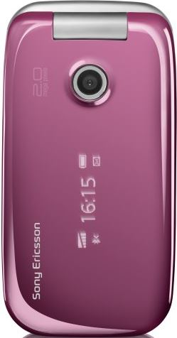 Sony Ericsson Z610i zwart, blauw, roze