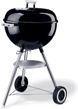 Weber One-Touch Silver houtskool barbecue / zwart / staal / rond